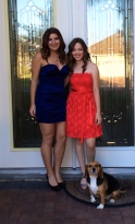 My friend and I going to homecoming 2013